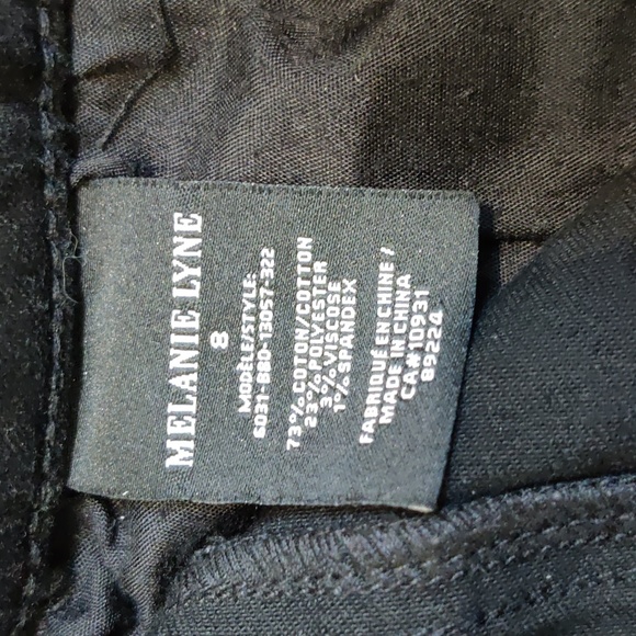 Melanie Lyne Embellished Black Denim - 8 - Picture 9 of 9